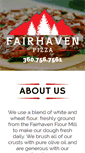 Mobile Screenshot of fairhavenpizza.com